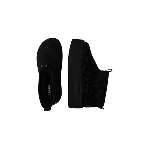 Karl Lagerfeld Śniegowce THERMO Short Pull On Boot | z dodatkiem skóry Karl Lagerfeld 40 Gomez Fashion Store