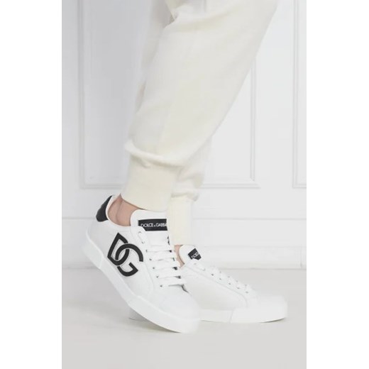 Dolce Gabbana Skórzane trampki Dolce Gabbana 37 Gomez Fashion Store