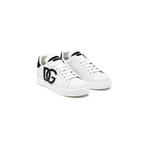 Dolce Gabbana Skórzane trampki Dolce Gabbana 36 Gomez Fashion Store