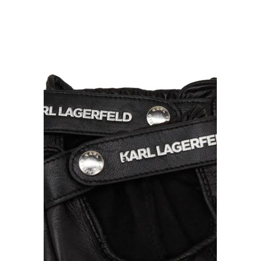 Karl Lagerfeld Skórzane rękawiczki k/essential rocky Karl Lagerfeld S Gomez Fashion Store