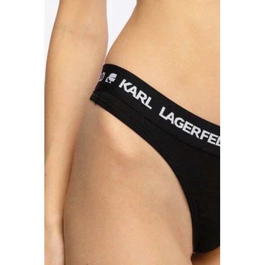 Karl Lagerfeld Stringi 2-pack Karl Lagerfeld XL promocyjna cena Gomez Fashion Store