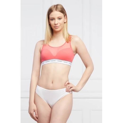 Biustonosz Guess z elastanu sportowy