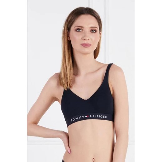Biustonosz Tommy Hilfiger z napisami