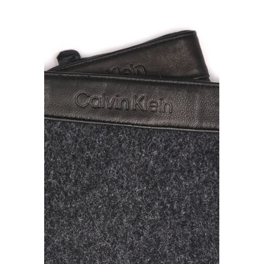 Calvin Klein Wełniane rękawiczki Calvin Klein L/XL wyprzedaż Gomez Fashion Store