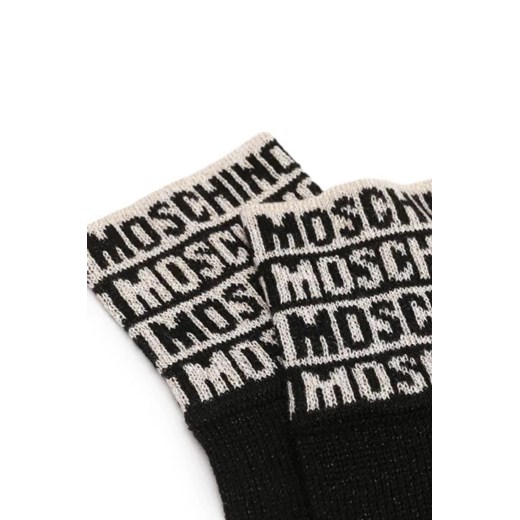 Moschino Rękawiczki | z dodatkiem wełny Moschino Uniwersalny Gomez Fashion Store wyprzedaż