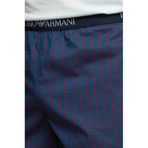 Emporio Armani Szorty od piżamy | Regular Fit Emporio Armani M okazja Gomez Fashion Store