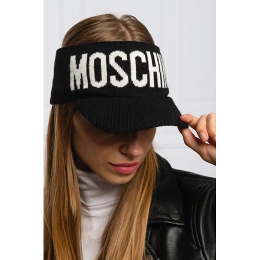Moschino Daszek | z dodatkiem wełny i kaszmiru Moschino Uniwersalny Gomez Fashion Store