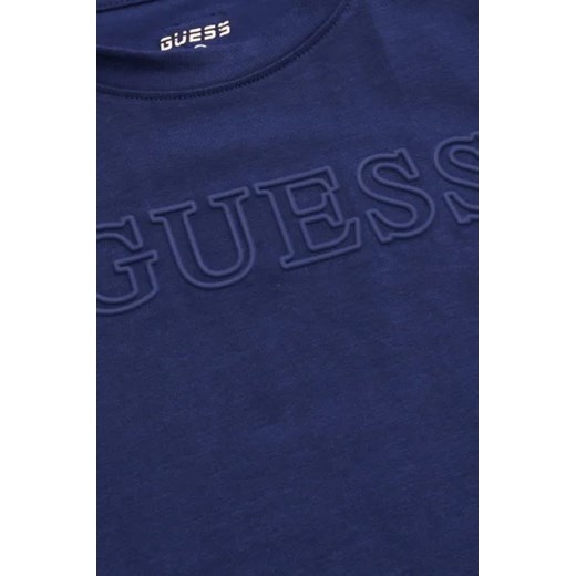T-shirt chłopięce Guess na lato z elastanu 