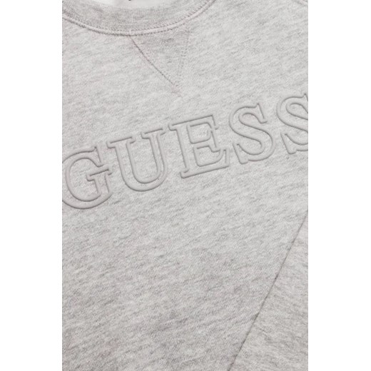 Szara bluza chłopięca Guess bawełniana