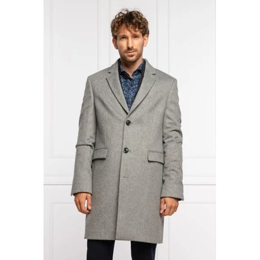 Tommy Hilfiger Wełniany płaszcz Tommy Hilfiger L Gomez Fashion Store okazyjna cena