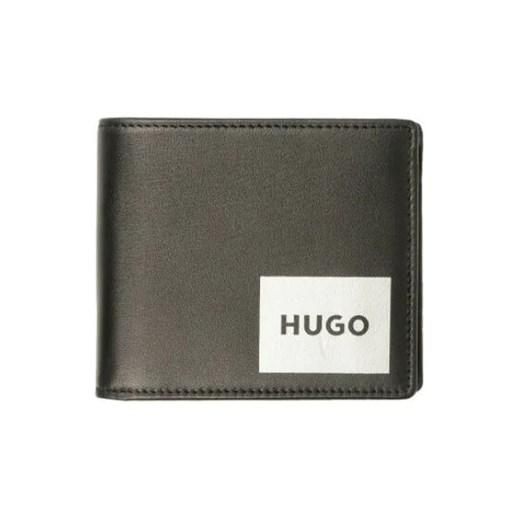 HUGO Skórzany portfel + etui na karty GBHM_4 Uniwersalny okazja Gomez Fashion Store