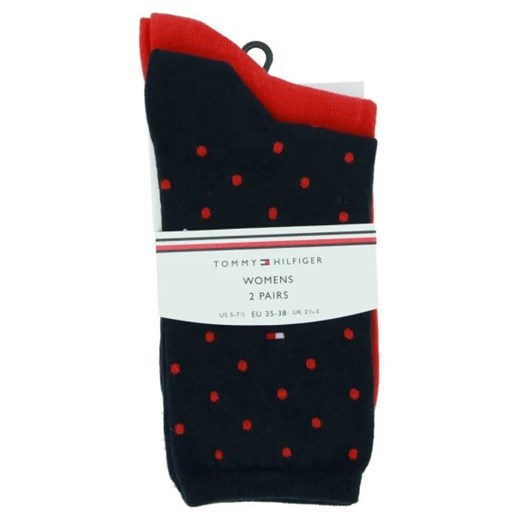 Skarpetki damskie Tommy Hilfiger w abstrakcyjnym wzorze