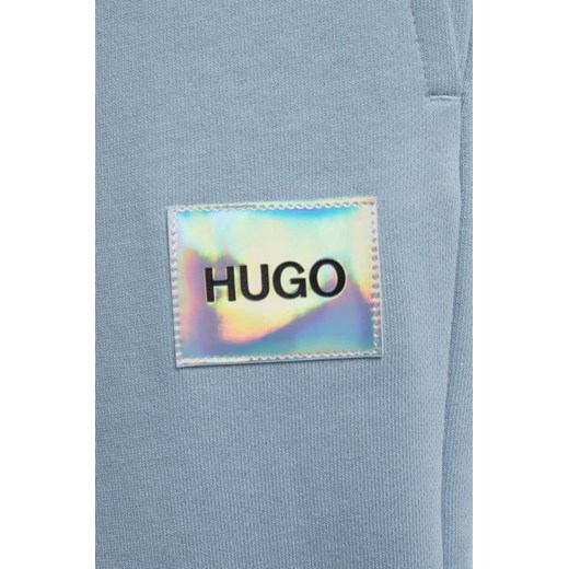 Spodnie damskie niebieskie Hugo Boss