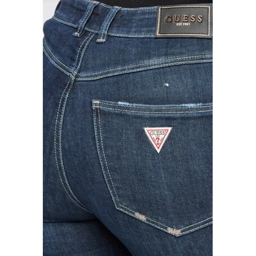 GUESS JEANS Jeansy 1981 EXPOSED BUTTON | Skinny fit | high waist 25/29 okazja Gomez Fashion Store