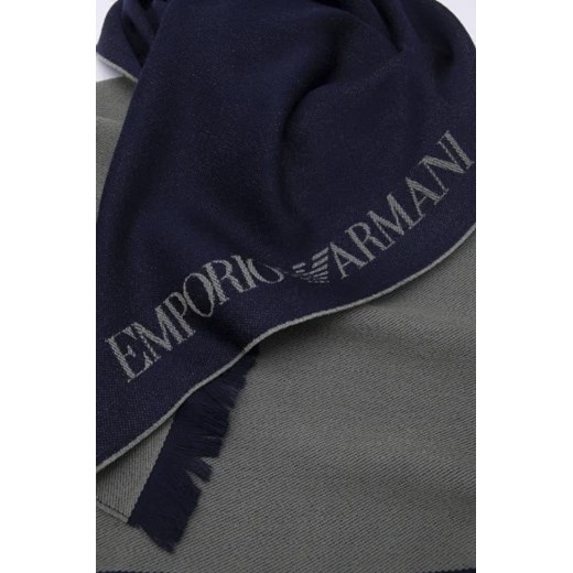 Emporio Armani Wełniany szal Emporio Armani OS okazja Gomez Fashion Store