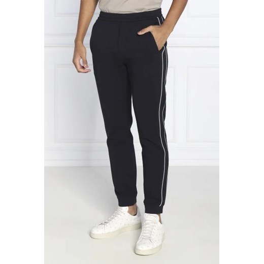 Spodnie męskie Emporio Armani bawełniane w sportowym stylu