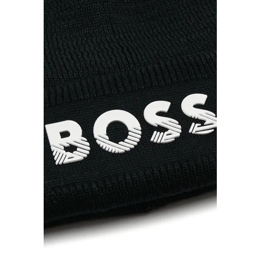 BOSS Kidswear Czapka | z dodatkiem wełny Boss Kidswear 5254 okazja Gomez Fashion Store