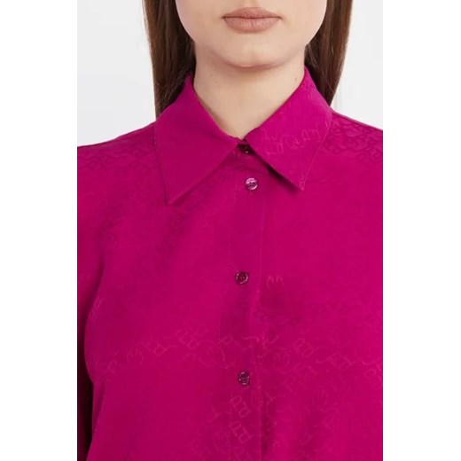 Pinko Koszula | Regular Fit | z dodatkiem jedwabiu Pinko 38 Gomez Fashion Store