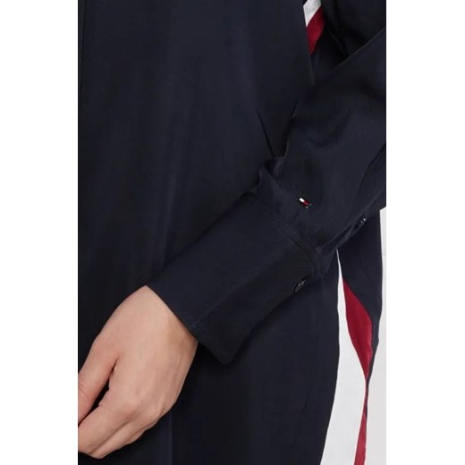 Sukienka Tommy Hilfiger jesienna z wiskozy 