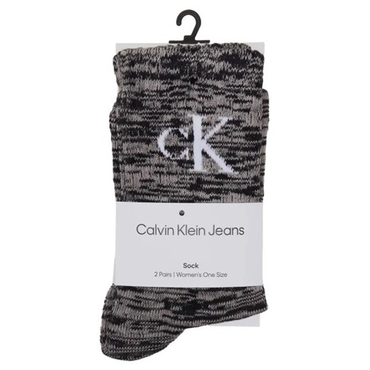 Skarpetki damskie Calvin Klein bawełniane sportowe