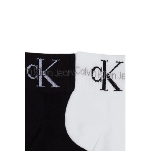 CALVIN KLEIN JEANS Skarpety 2-pack CKJ QUARTER Uniwersalny Gomez Fashion Store