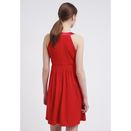 Anna Field Sukienka z dżerseju red zalando czerwony bez wzorów/nadruków
