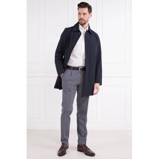 BOSS Spodnie H-Genius-Pleat-232 | Slim Fit | z dodatkiem wełny 56 Gomez Fashion Store wyprzedaż