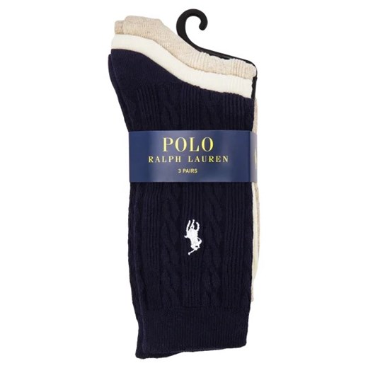 POLO RALPH LAUREN Skarpety 3-pack Polo Ralph Lauren Uniwersalny Gomez Fashion Store