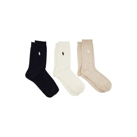 POLO RALPH LAUREN Skarpety 3-pack Polo Ralph Lauren Uniwersalny Gomez Fashion Store