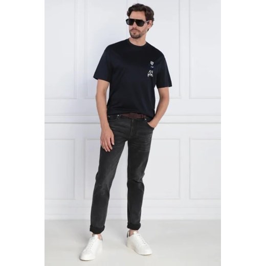 Emporio Armani jeansy męskie bawełniane