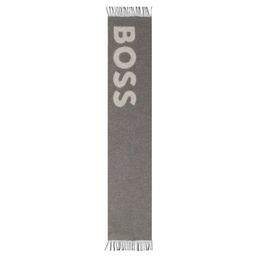 BOSS Szal Armin_1 | z dodatkiem wełny Uniwersalny okazja Gomez Fashion Store