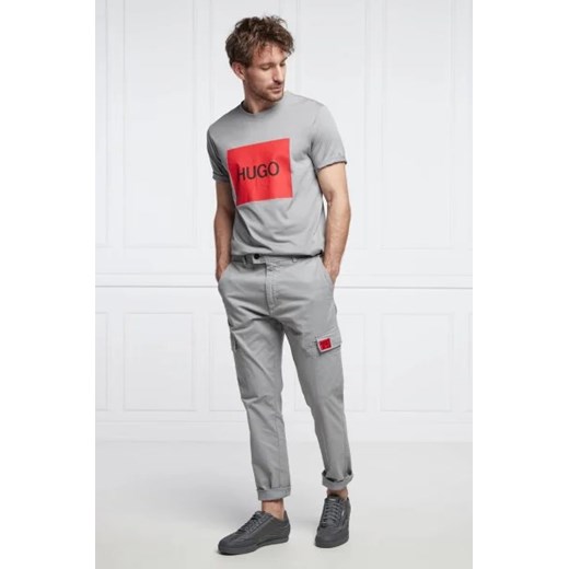 HUGO Spodnie Glian214D | Slim Fit 50 wyprzedaż Gomez Fashion Store