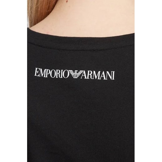 Bluzka damska Emporio Armani z okrągłym dekoltem 