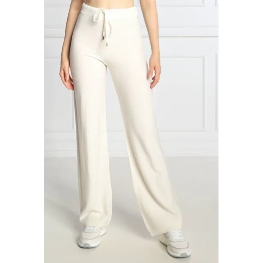 Peserico Wełniane spodnie | Loose fit | z dodatkiem jedwabiu Peserico 40 Gomez Fashion Store wyprzedaż