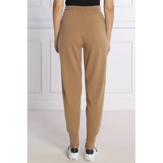 BOSS Wełniane spodnie dresowe Fasolda | Regular Fit | z dodatkiem kaszmiru L promocyjna cena Gomez Fashion Store