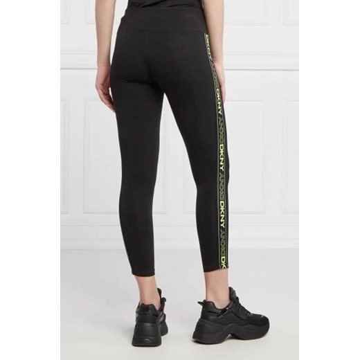 Spodnie damskie DKNY bawełniane 