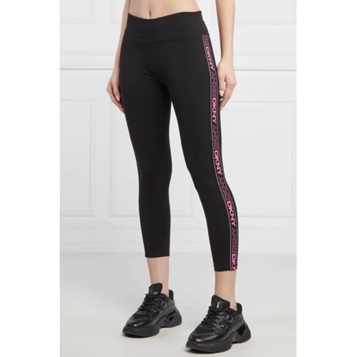 Spodnie damskie DKNY z elastanu
