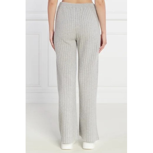 TWINSET Wełniane spodnie dzianinowe | Regular Fit | z dodatkiem kaszmiru Twinset XL wyprzedaż Gomez Fashion Store