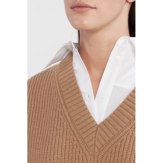 Weekend MaxMara Wełniana kamizelka ALA | Oversize fit Weekend Maxmara S Gomez Fashion Store