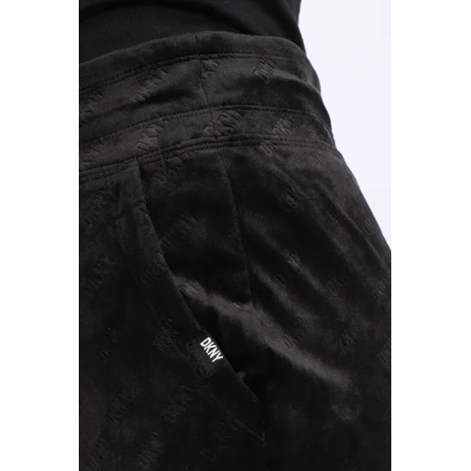 Spodnie damskie DKNY casualowe z dresu