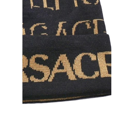 Versace Jeans Couture Czapka | z dodatkiem wełny Uniwersalny Gomez Fashion Store wyprzedaż