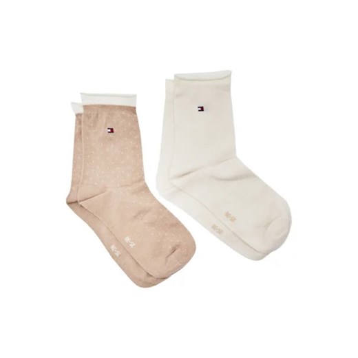 Tommy Hilfiger Skarpety 2-pack SHORT DROPPED ROLL TOP Tommy Hilfiger 35-38 okazyjna cena Gomez Fashion Store