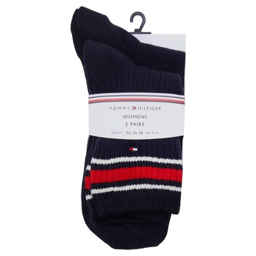 Tommy Hilfiger Skarpety 2-pack SPORTY Tommy Hilfiger 35-38 wyprzedaż Gomez Fashion Store