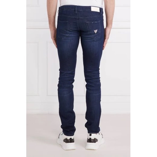 GUESS Jeansy Miami | Slim Fit | z dodatkiem jedwabiu Guess 34/34 wyprzedaż Gomez Fashion Store