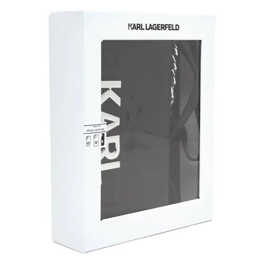 Karl Lagerfeld Etui na telefon IPHONE 12 PRO MAX | z dodatkiem skóry Karl Lagerfeld Uniwersalny promocja Gomez Fashion Store