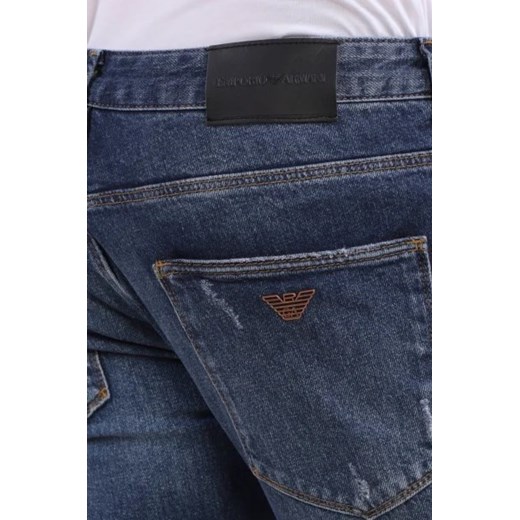 Emporio Armani Jeansy j06 | Slim Fit Emporio Armani 33/34 okazja Gomez Fashion Store