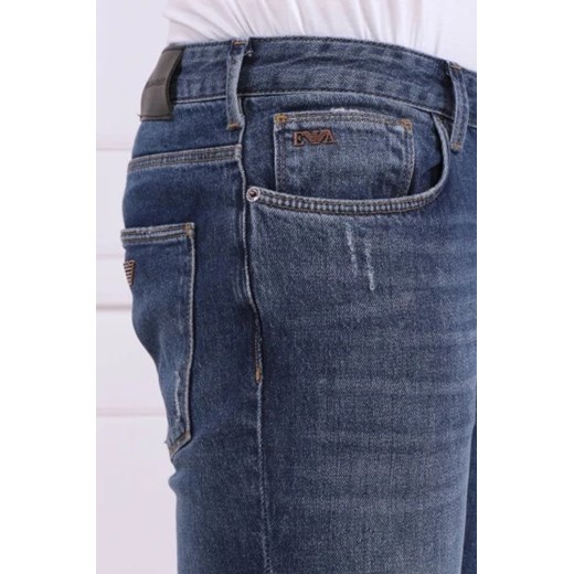 Emporio Armani Jeansy j06 | Slim Fit Emporio Armani 31/32 okazja Gomez Fashion Store