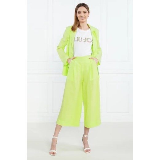 Liu Jo Spodnie | Relaxed fit | z dodatkiem lnu Liu Jo 38 okazyjna cena Gomez Fashion Store