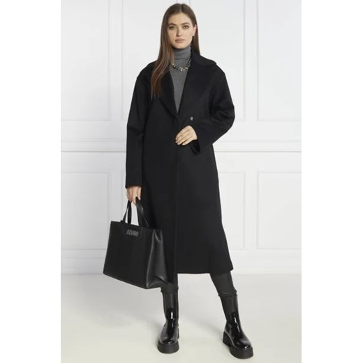 HUGO Wełniany płaszcz Mabellina | z dodatkiem kaszmiru 34 promocja Gomez Fashion Store