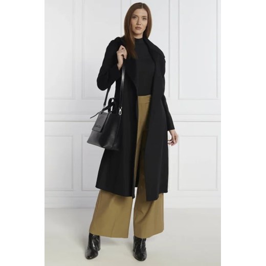 LAUREN RALPH LAUREN Wełniany płaszcz | z dodatkiem kaszmiru L Gomez Fashion Store